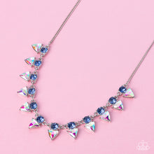 Load image into Gallery viewer, Necklaces Razor-Sharp Refinement - Blue N2333