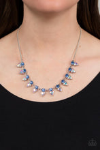 Load image into Gallery viewer, Necklaces Razor-Sharp Refinement - Blue N2333