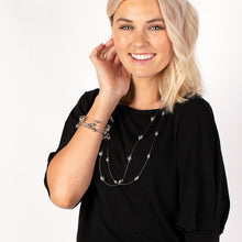 Load image into Gallery viewer, Necklaces Interstellar Illusions - Silver SETZ2