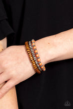 Load image into Gallery viewer, Bracelets ESCAPADE Route - Orange B2216