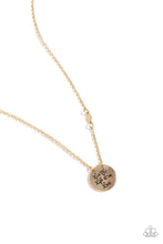 Load image into Gallery viewer, Necklaces Live The Life You Love - Gold Inspirational N2325