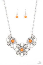 Load image into Gallery viewer, Necklaces Aquatic Garden - Orange N2160