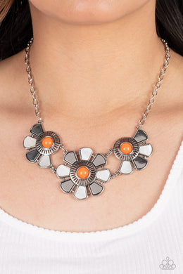 Necklaces Aquatic Garden - Orange N2160