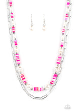 Load image into Gallery viewer, Necklaces Tidal Trendsetter - Pink N2072