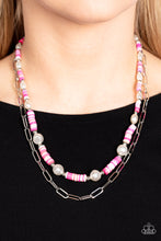 Load image into Gallery viewer, Necklaces Tidal Trendsetter - Pink N2072
