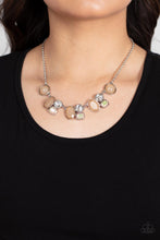 Load image into Gallery viewer, Necklace Fantasy World - Brown N2358