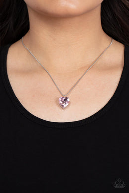 Necklaces Smitten with Style - Pink VDay V159