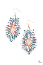 Load image into Gallery viewer, Earrings Turn up the Luxe - Multi Blue E443