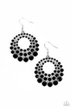 Load image into Gallery viewer, Earrings So Self-GLOW-rious - Black E423