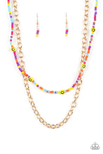 Load image into Gallery viewer, Necklace Happy Looks Good on You - Multi N2275