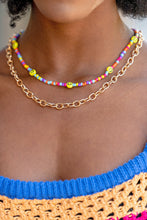 Load image into Gallery viewer, Necklace Happy Looks Good on You - Multi N2275