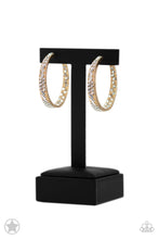Load image into Gallery viewer, Earrings GLITZY By Association - Gold Blockbuster E506