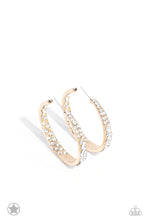 Load image into Gallery viewer, Earrings GLITZY By Association - Gold Blockbuster E506