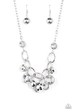 Load image into Gallery viewer, Necklaces Rhinestone River - Silver N2289