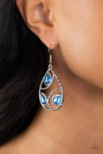 Load image into Gallery viewer, Earrings Send the BRIGHT Message - Blue E032
