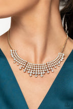 Load image into Gallery viewer, Necklaces Shimmering Song - Gold N2294