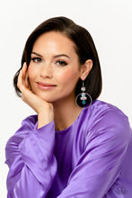 Load image into Gallery viewer, Earrings Geometric Glam - Blue LOP E180