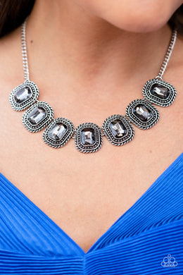 Necklaces Iced Iron - Silver N2228
