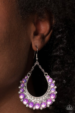Earrings Bubbly Bling - Purple E2003