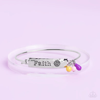 Bracelets Flirting with Faith - Purple Inspirational B2181