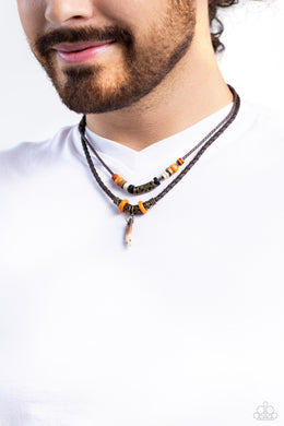 Urban Necklace Robust Rhythm - Brass
