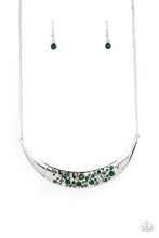 Load image into Gallery viewer, Necklaces Bejeweled Baroness - Green N2379
