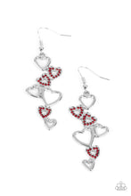 Load image into Gallery viewer, Earrings Sweetheart Serenade - Red VDAY V134