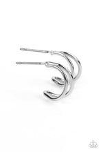 Load image into Gallery viewer, Earrings Charming Crescents - Silver S107