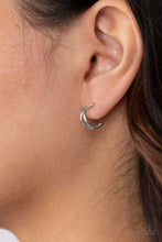 Load image into Gallery viewer, Earrings Charming Crescents - Silver S107