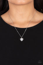 Load image into Gallery viewer, Necklaces Effulgently Engaged - White VDay V156