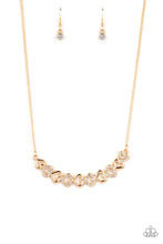 Load image into Gallery viewer, Necklace Sparkly Suitor - Gold VDAY SET V183