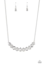 Load image into Gallery viewer, Necklace Sparkly Suitor - White SET184 VDAY