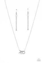 Load image into Gallery viewer, Necklaces Hugs and Kisses - Silver VDay V120