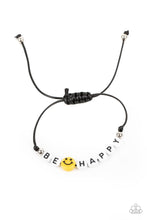 Load image into Gallery viewer, Bracelets I Love Your Smile - Black Inspirational B2197