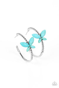 Earrings Bohemian Butterfly - Blue E295
