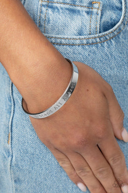 Bracelets I Stand All Amazed - Silver Inspirational B2195