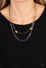 Load image into Gallery viewer, Necklaces Bold Buds - Yellow N2249