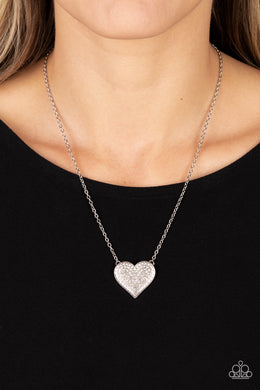 Necklace Spellbinding Sweetheart - White VDay V164