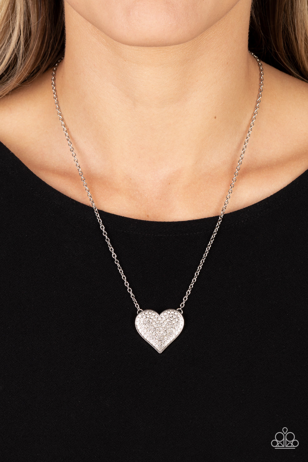 Necklace Spellbinding Sweetheart - White VDay V164
