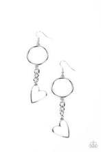 Load image into Gallery viewer, Earrings Don’t Miss a HEARTBEAT - White VDay V141