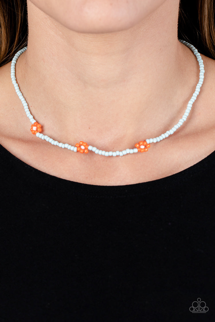 Necklaces Bewitching Beading - Orange N2092