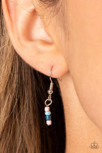 Load image into Gallery viewer, Necklace Happy Looks Good on You - Blue B2275