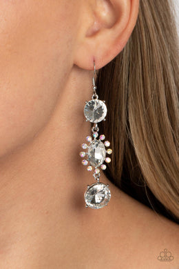 Earrings Magical Melodrama - White E431