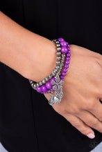 Load image into Gallery viewer, Bracelets Individual Inflorescence - Purple B2076
