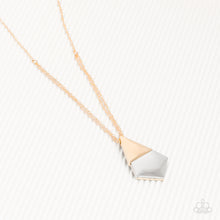 Load image into Gallery viewer, Necklaces Posh Pyramid - Gold