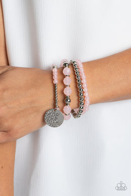 Bracelets Surfer Style - Pink B2204