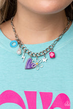 Load image into Gallery viewer, Necklaces Living in CHARM-ony - Purple SETY2