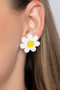 Earrings Sensational Seeds - White E2323