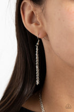 Load image into Gallery viewer, Necklace Crystal Catwalk - White N2369