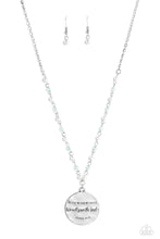Load image into Gallery viewer, Necklaces Serving the Lord - Blue N2315 Inspirational